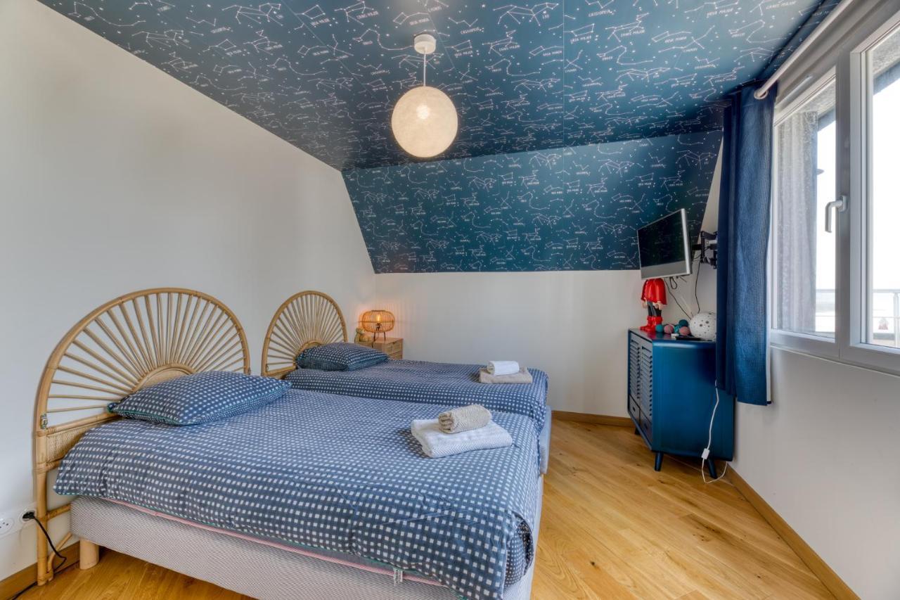 Le poséidon, gîte EXCEPTIONNEL face à la mer avec spa, terrasse, 4 chambres UN VRAI COUP DE COEUR Fécamp Extérieur photo