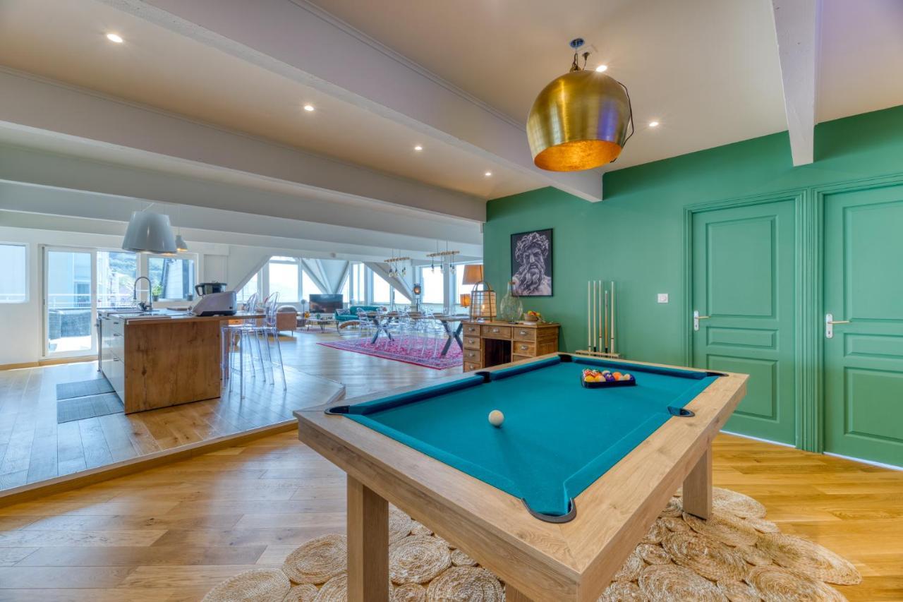 Le poséidon, gîte EXCEPTIONNEL face à la mer avec spa, terrasse, 4 chambres UN VRAI COUP DE COEUR Fécamp Extérieur photo